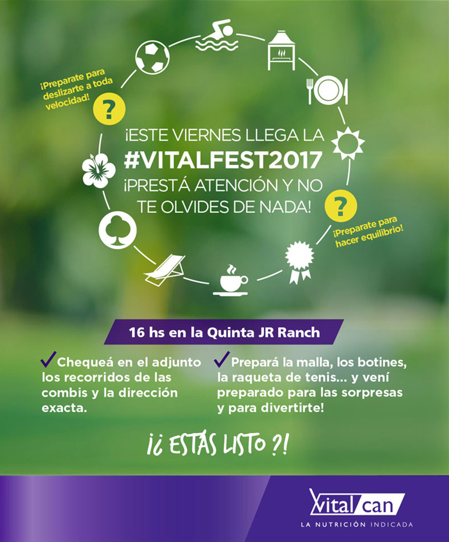 Flyers para Vitalcan - Limonero Comunicación Visual